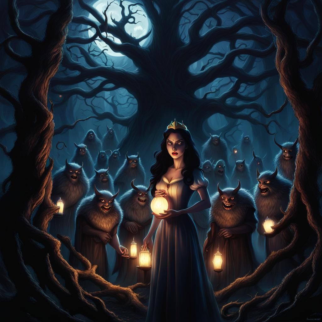 Snow White and The Malevolent Minions of The Dark Woods