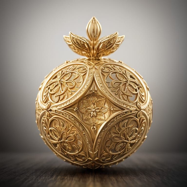 Ethereal Gothic Apple Necklace in Stunning 32k Resolution