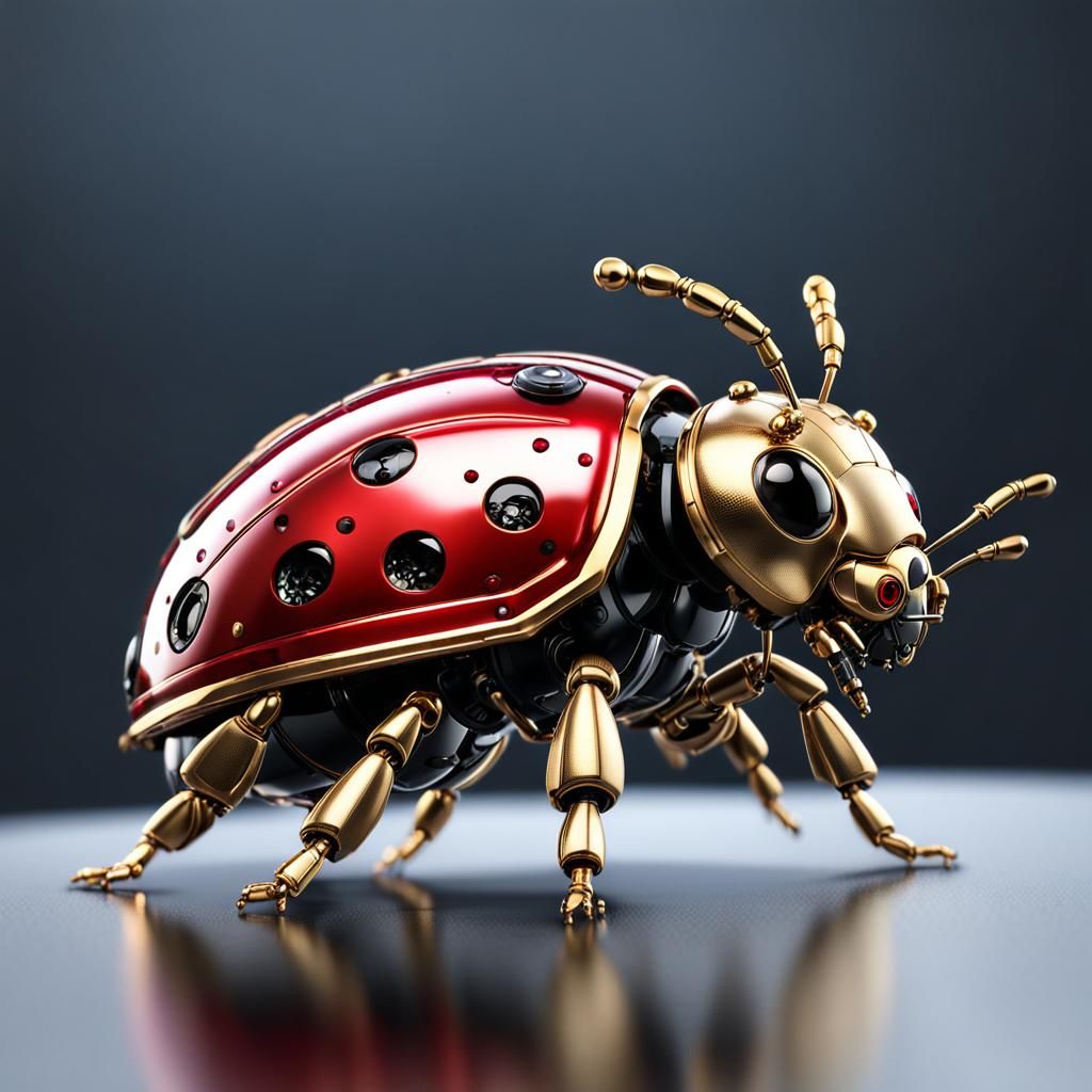 Cyborg ladybug