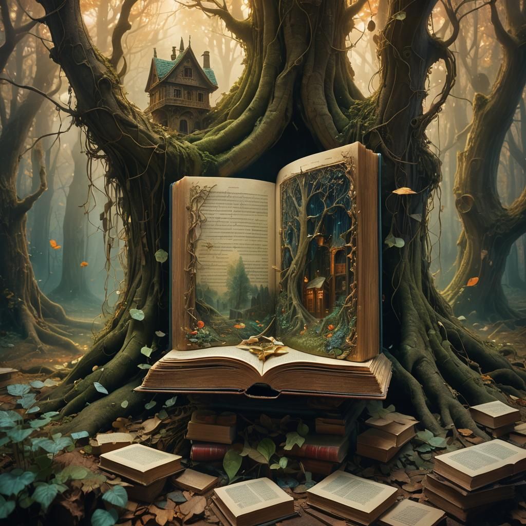 Ancient Wisdom in Enchanted Forest