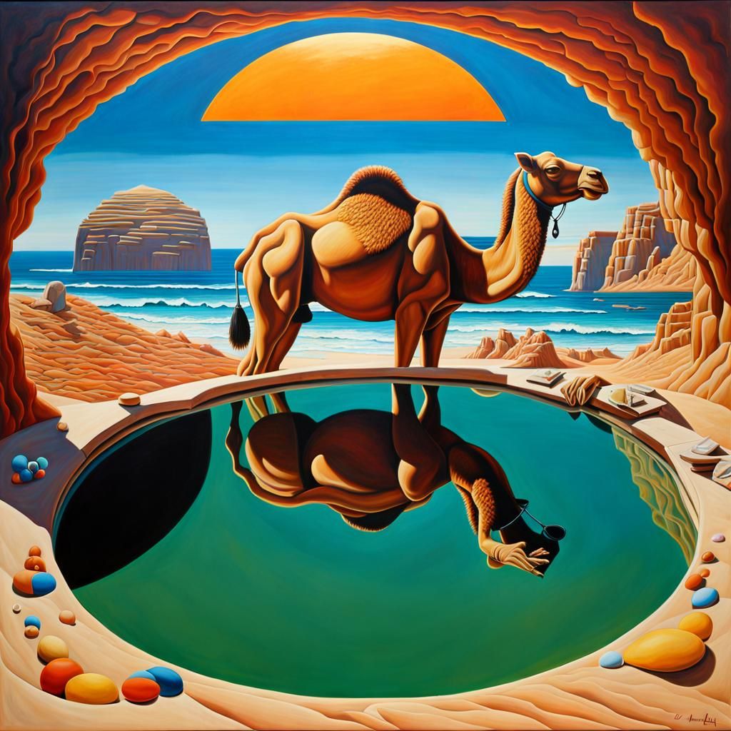 Ethereal Explorer Discovers Hidden Oasis on Alien Mesa