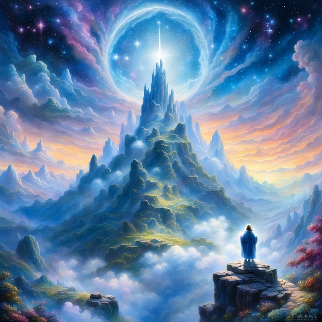 Divine Cosmic Guardian Reigns Over the Universe