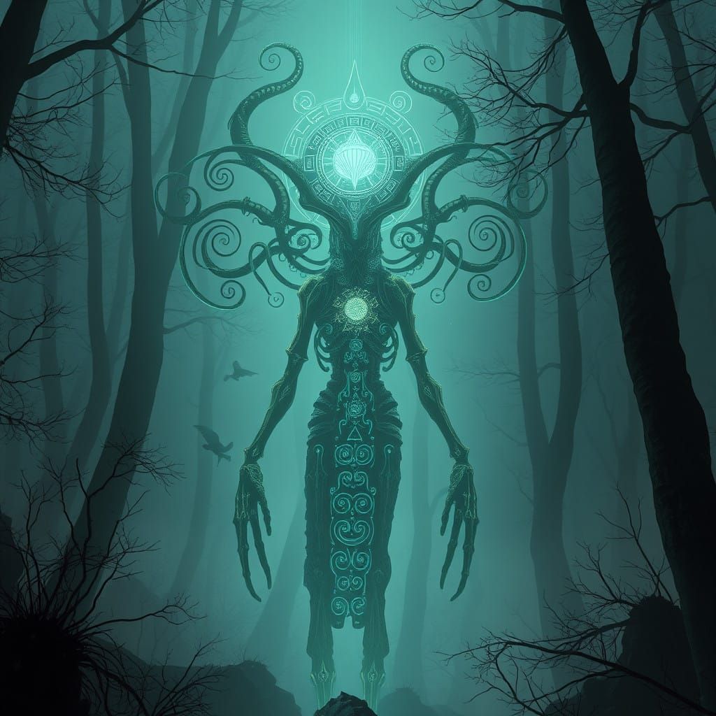 Luminescent Ori in Eerie Primeval Forest