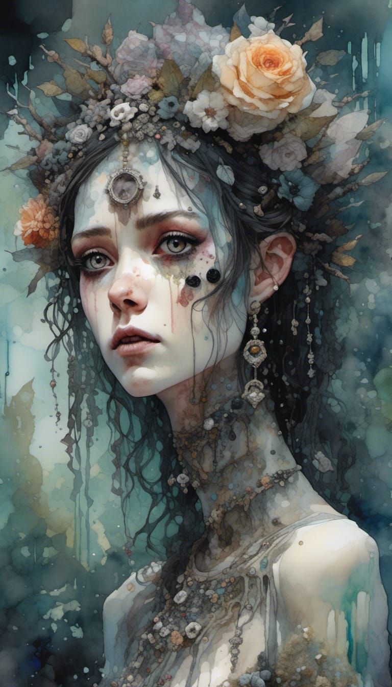 Glamorous Glass Bride of the Unseelie Court