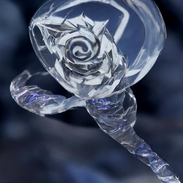 Crystal rose