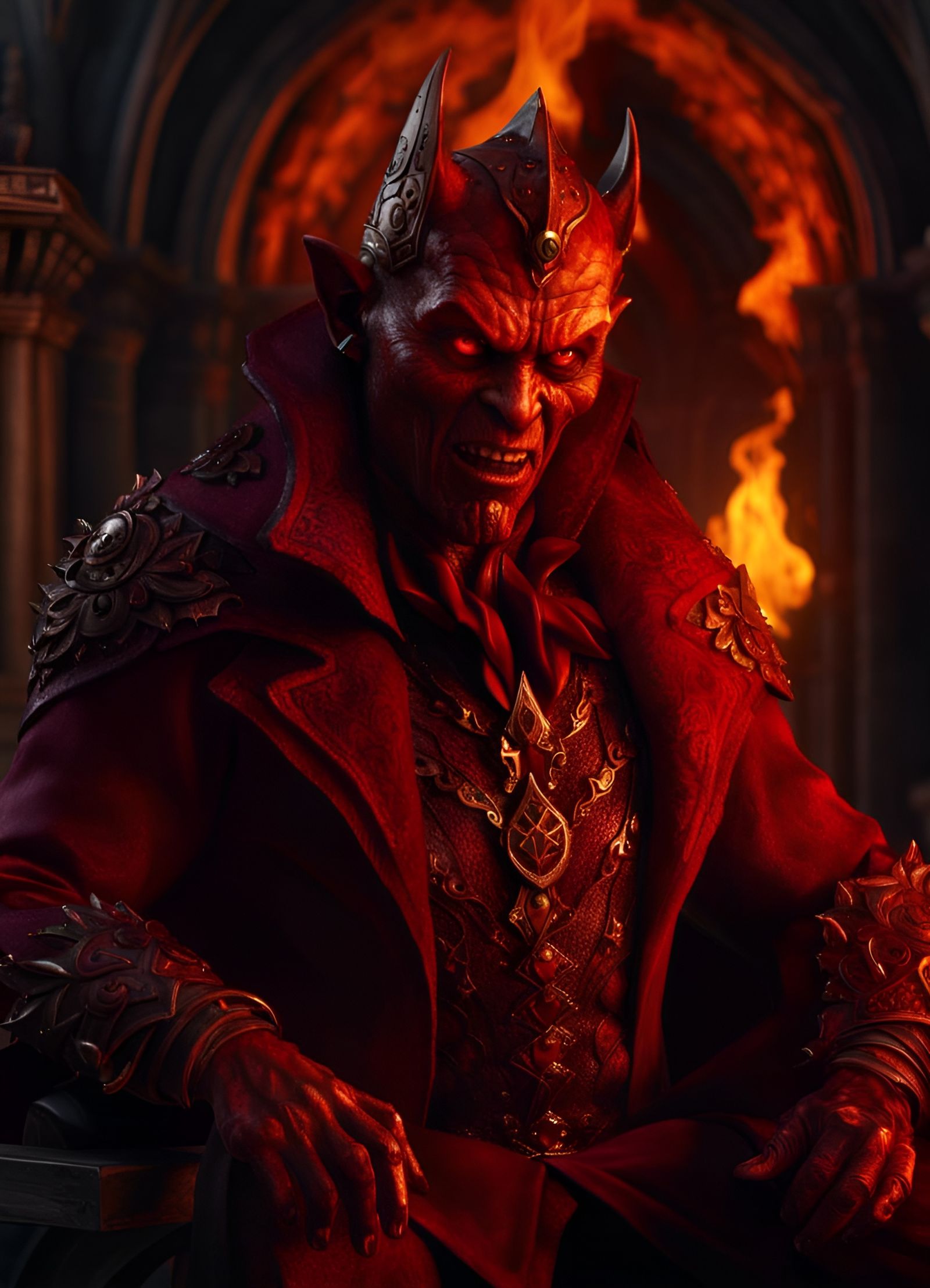 Evuncular Efreeti Sorcerer