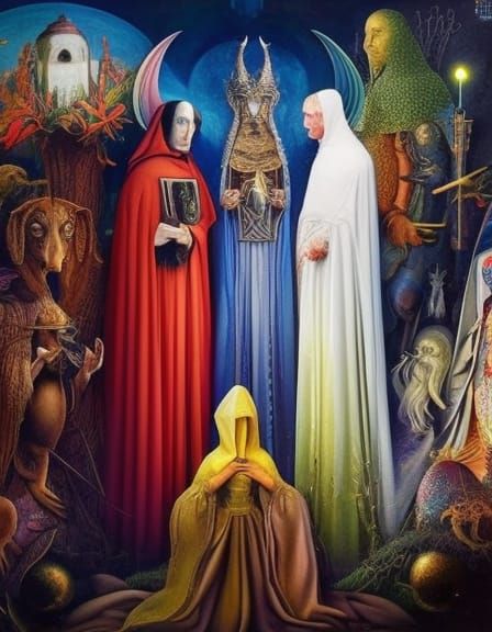 Otto Rapp's Alternate Reality in Gothic Style