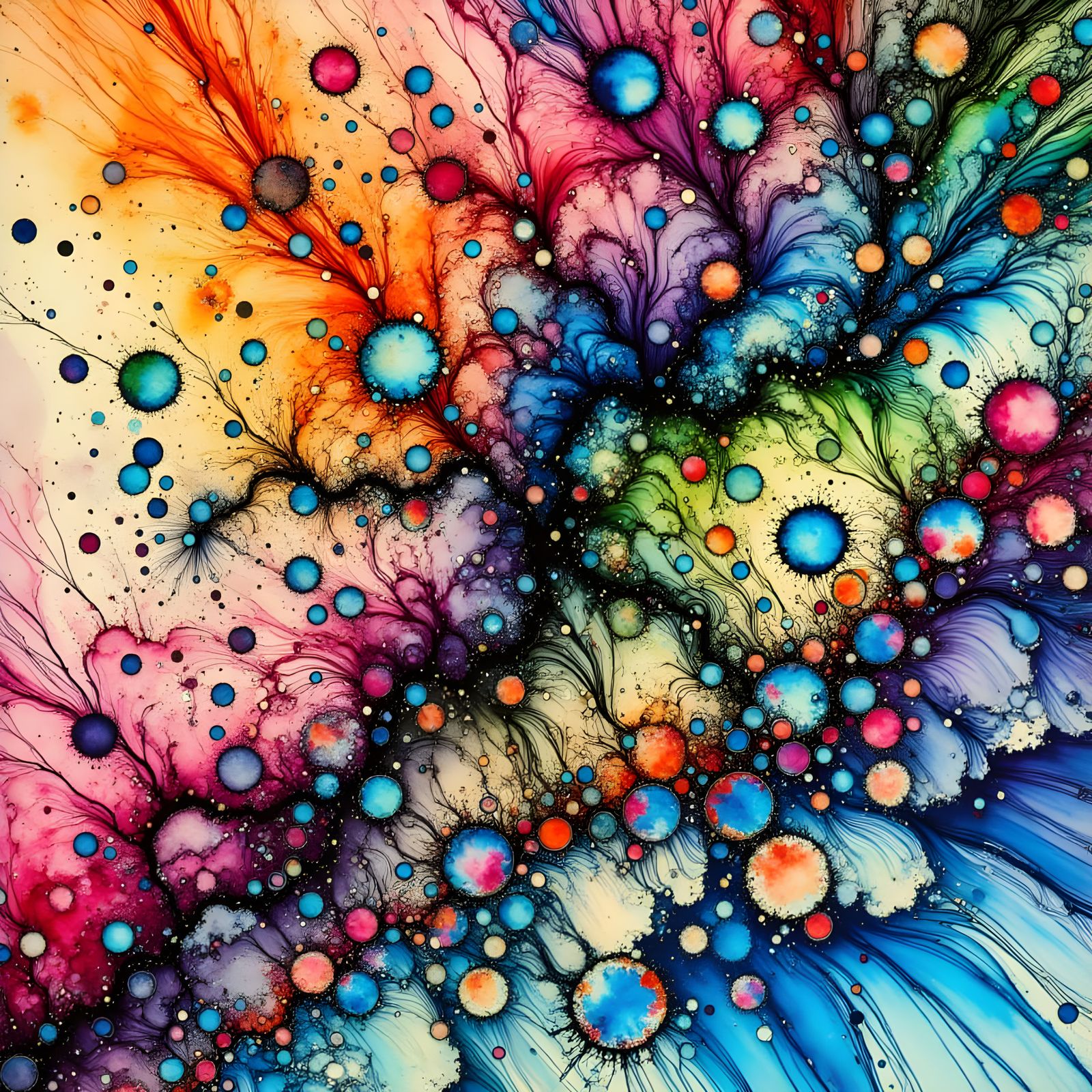 Man Robs Bank Amidst Exploding Colorful Ink