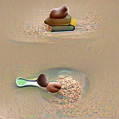 Fantastical Scene of Whimsical Creatures Gather Around a Glo...