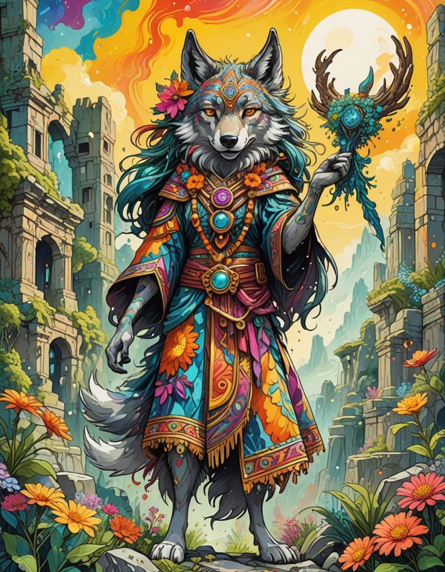 Enchanted Shamaness of the Ancient Ruins