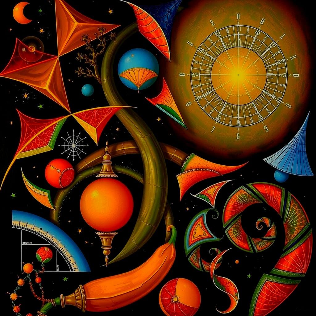 Diverse Mathematical Curves and Spirals Collection