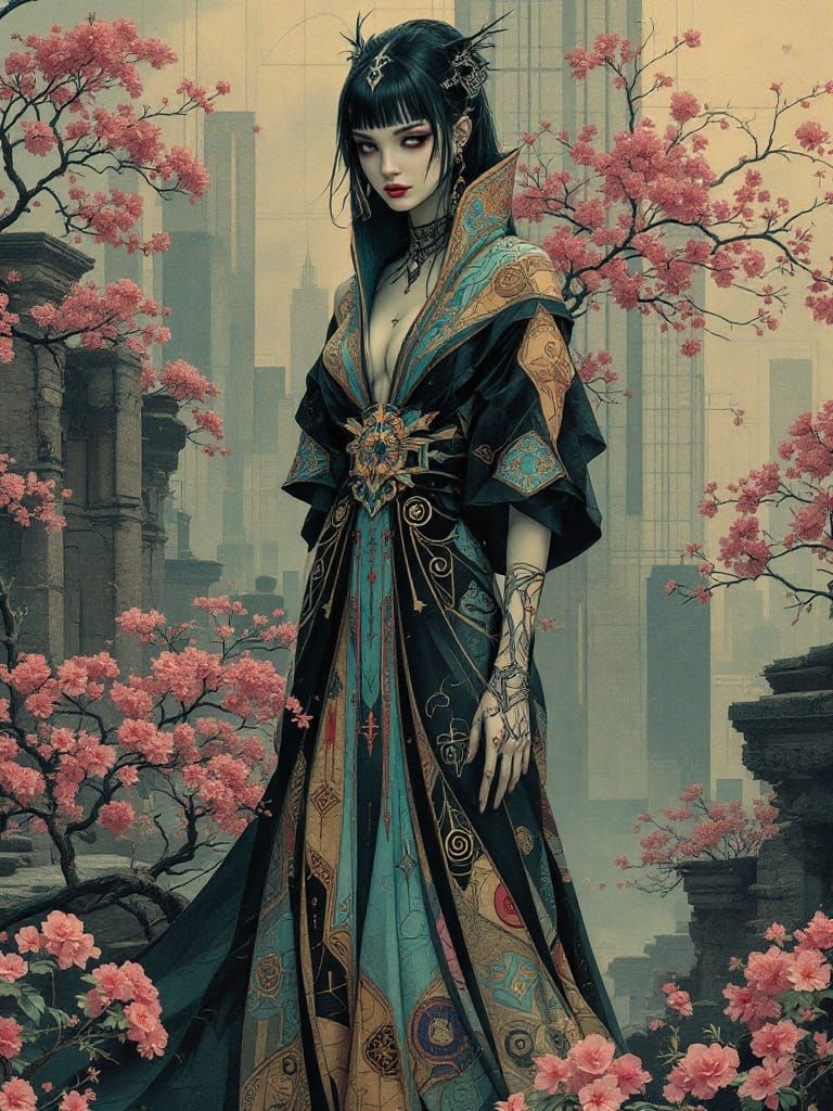 Ethereal Siren in Bloom