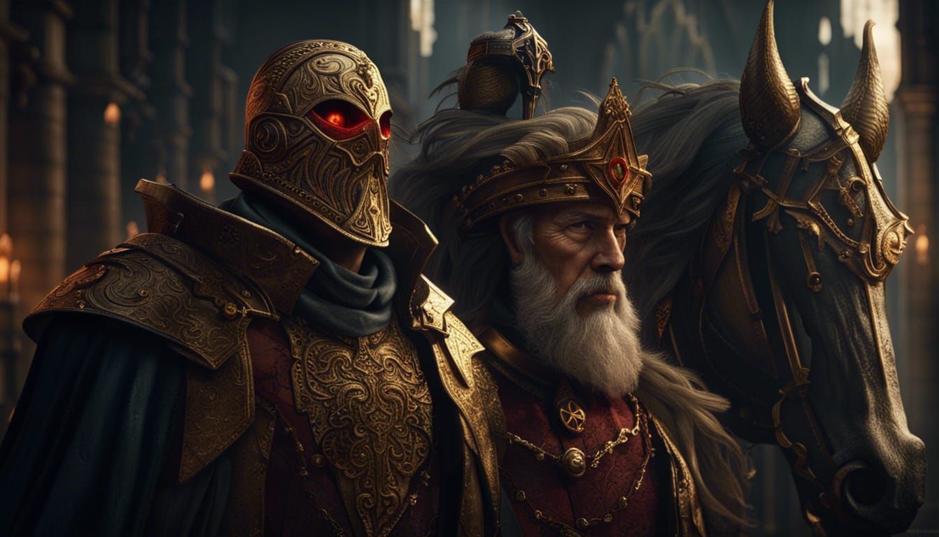 Goldorg and the Knight Templar Unite for Battle 🤖⚔️