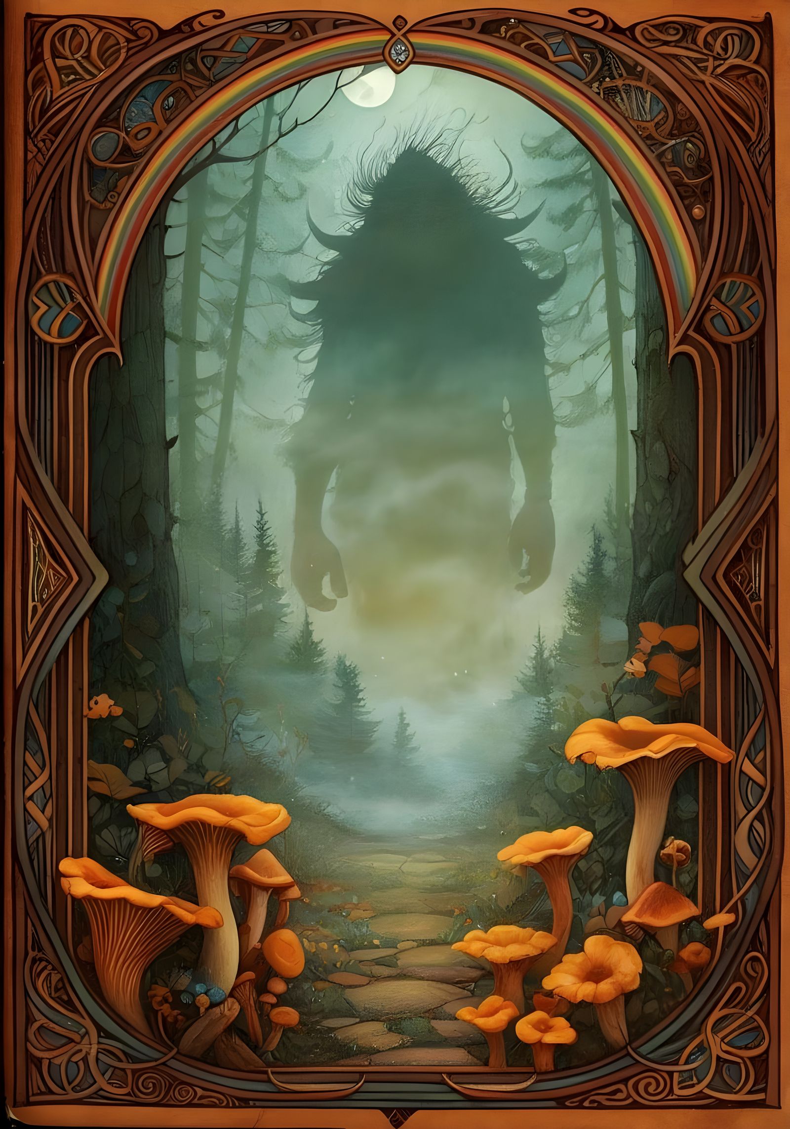 Enchanted Realm at Dawn