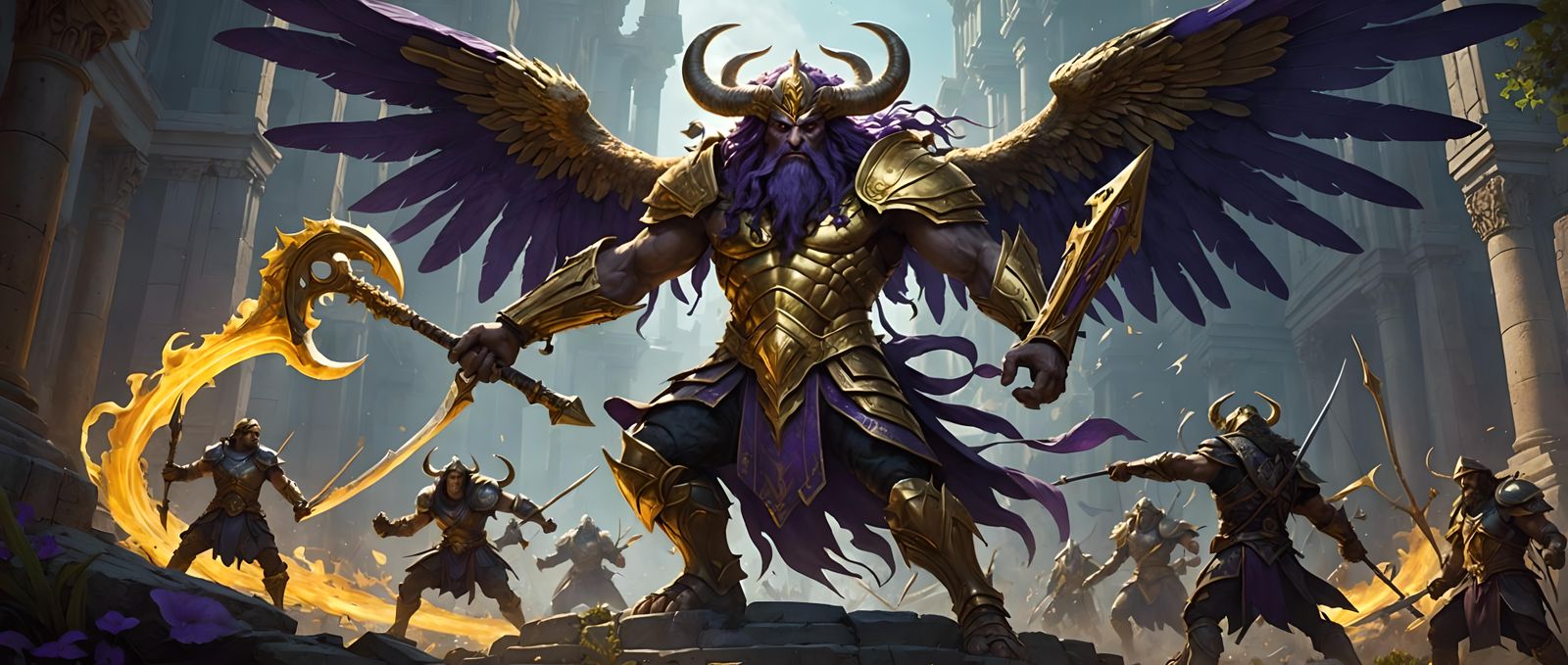 Epic Dark Fantasy Art: Greek and British Mythical Creatures....