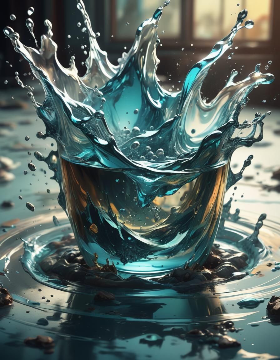 Glass Fragmentation in Splintered Moment