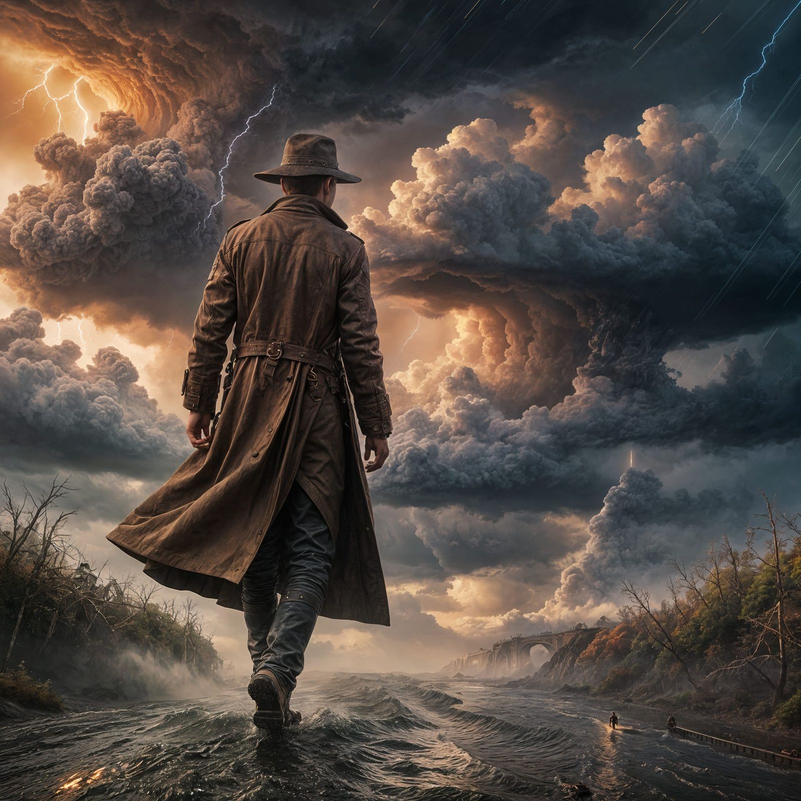 Cowboy Chases the Tempestuous Storm in Fantasy Adventure