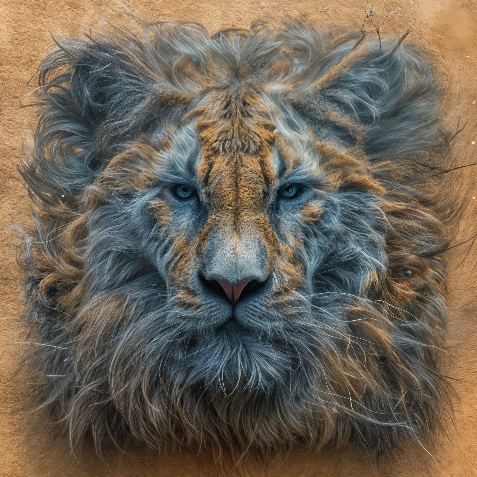 AI Generated Text Art With "Life Is Underrated"