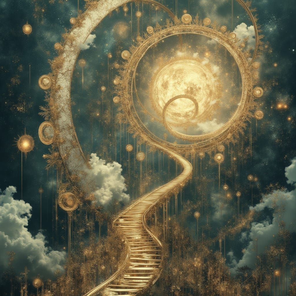 Endless Stairway to Celestial Doorway