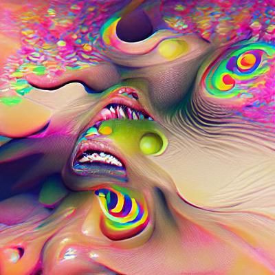Vibrant Chemical Composition in Acidic Colors