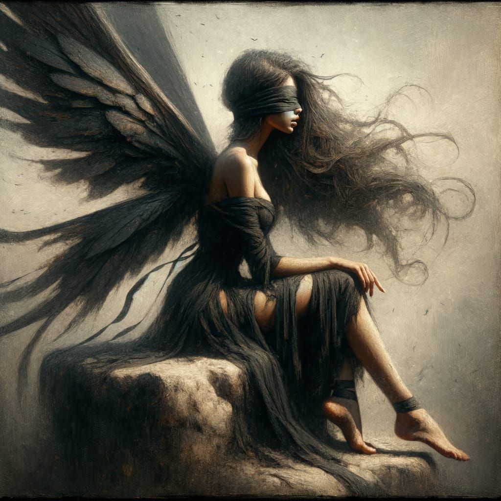 Enigmatic Fairy in Turbulent Fantasy Realm