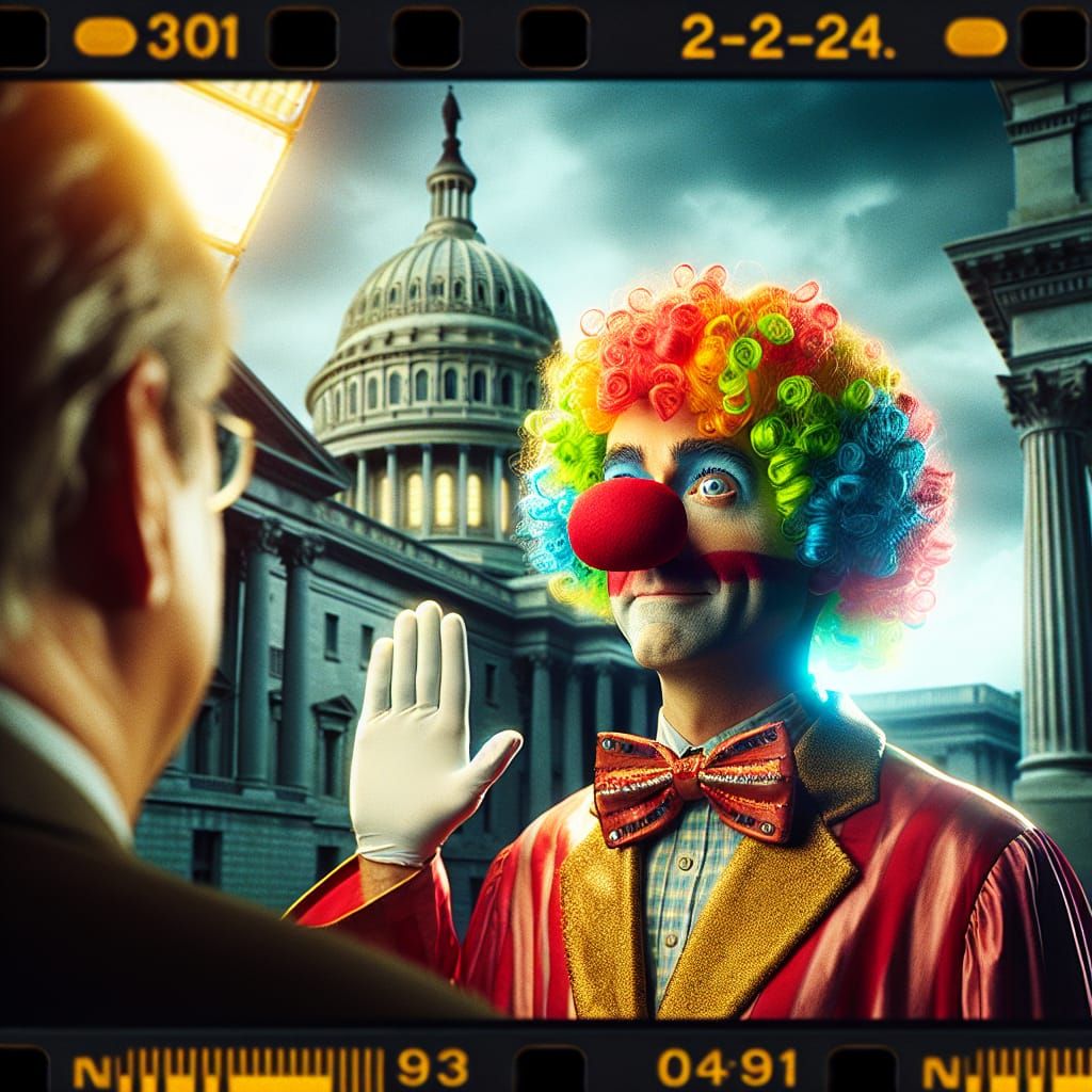 Comedic Politician Takes Oath in Front of Grand Capitol Buil...