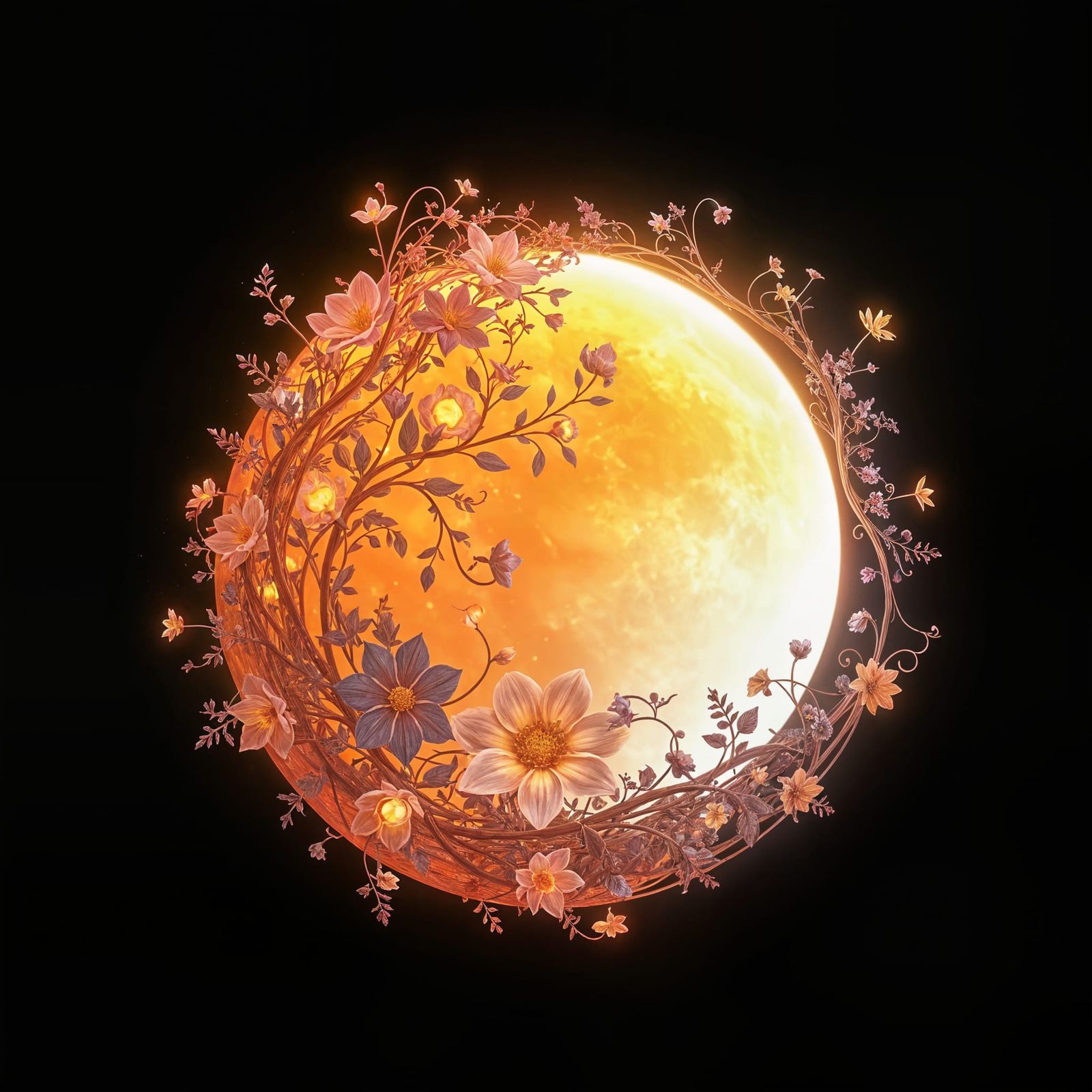 Moonlit Splendor in a Fantastical Realm