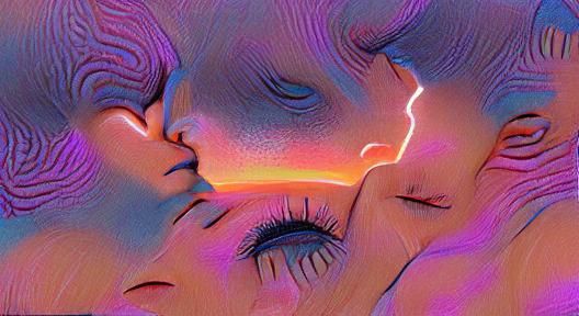Love's Emotional Intensity Revealed in Vibrant Colors