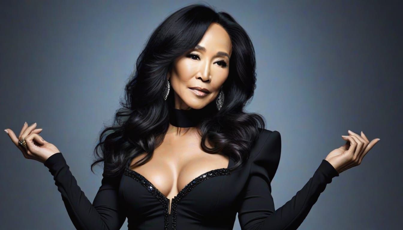 Ethereal Portrait of a Woman in Midlife Crisis