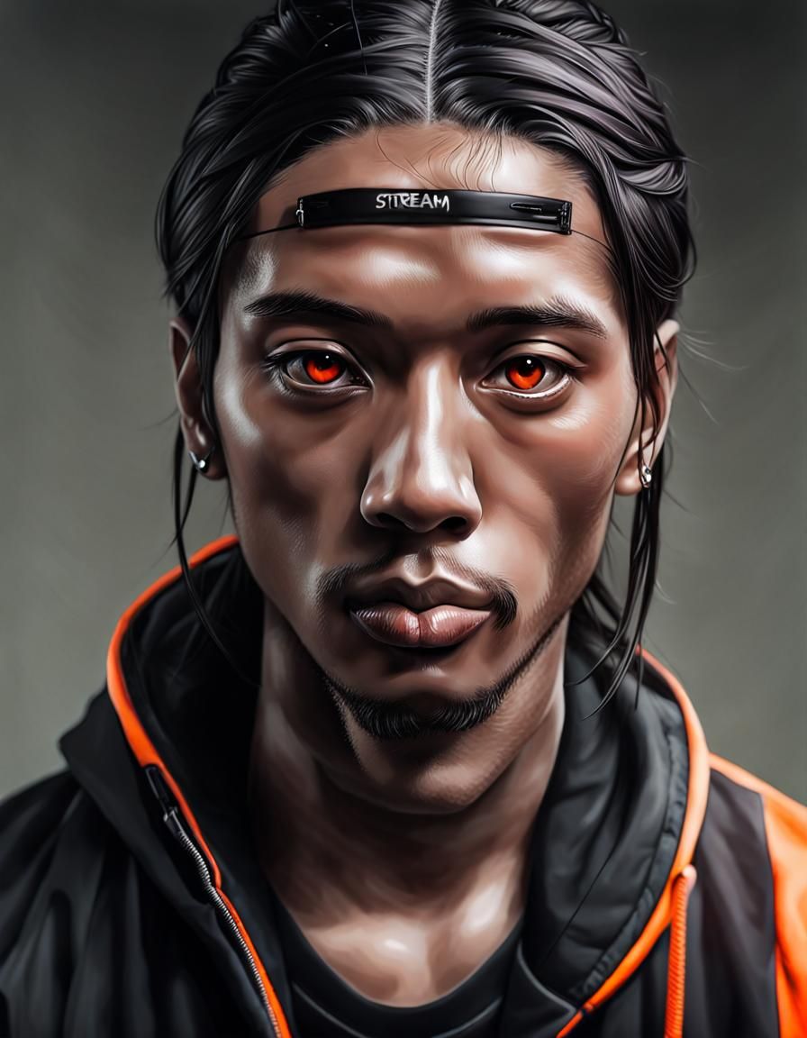 Surreal Eastern Landscape with Ancient Symbols and Vibrant C...