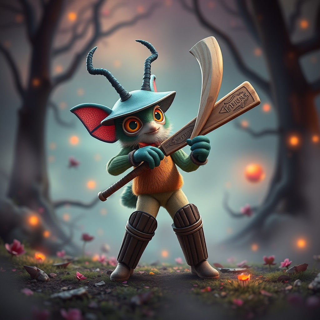 Whimsical Cricket Kit in Enchanted Dreamscape