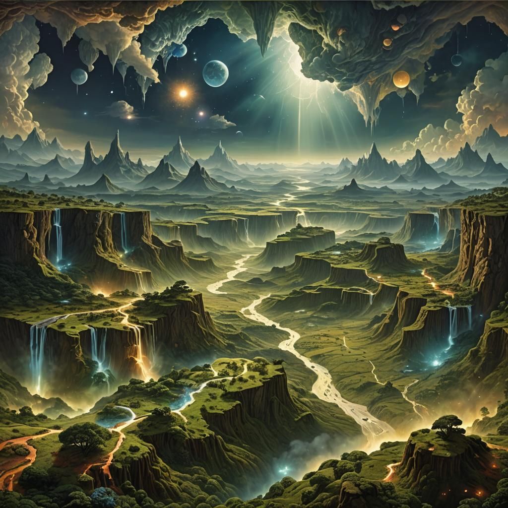 Surreal Visions of the Subconscious in Hyperrealistic Light