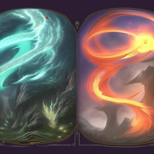 Fantastical Worlds Unveiled: Elemental Powers in 8K