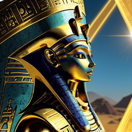 Nefertiti's Lost Tomb: Ancient Egyptian 3D Art