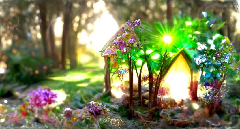 Whimsical Fairytale Homes in Enchanted Forest