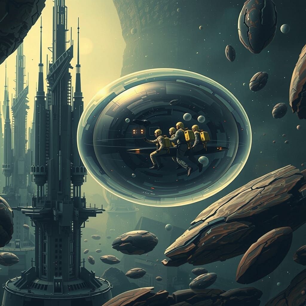 Lonely Spacecraft Flees Advanced Alien Civilization in a Fut...