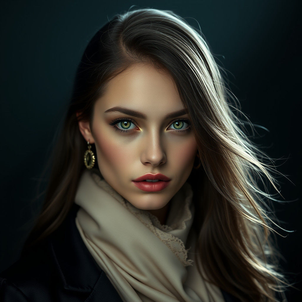 Ethereal Beauty in Velvet Hues