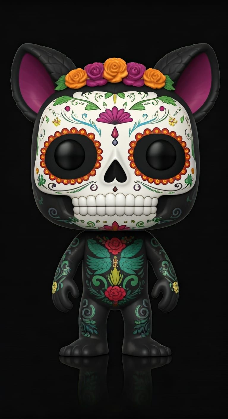 Day of the Dead FunkoPOP Alebrije Digital Art