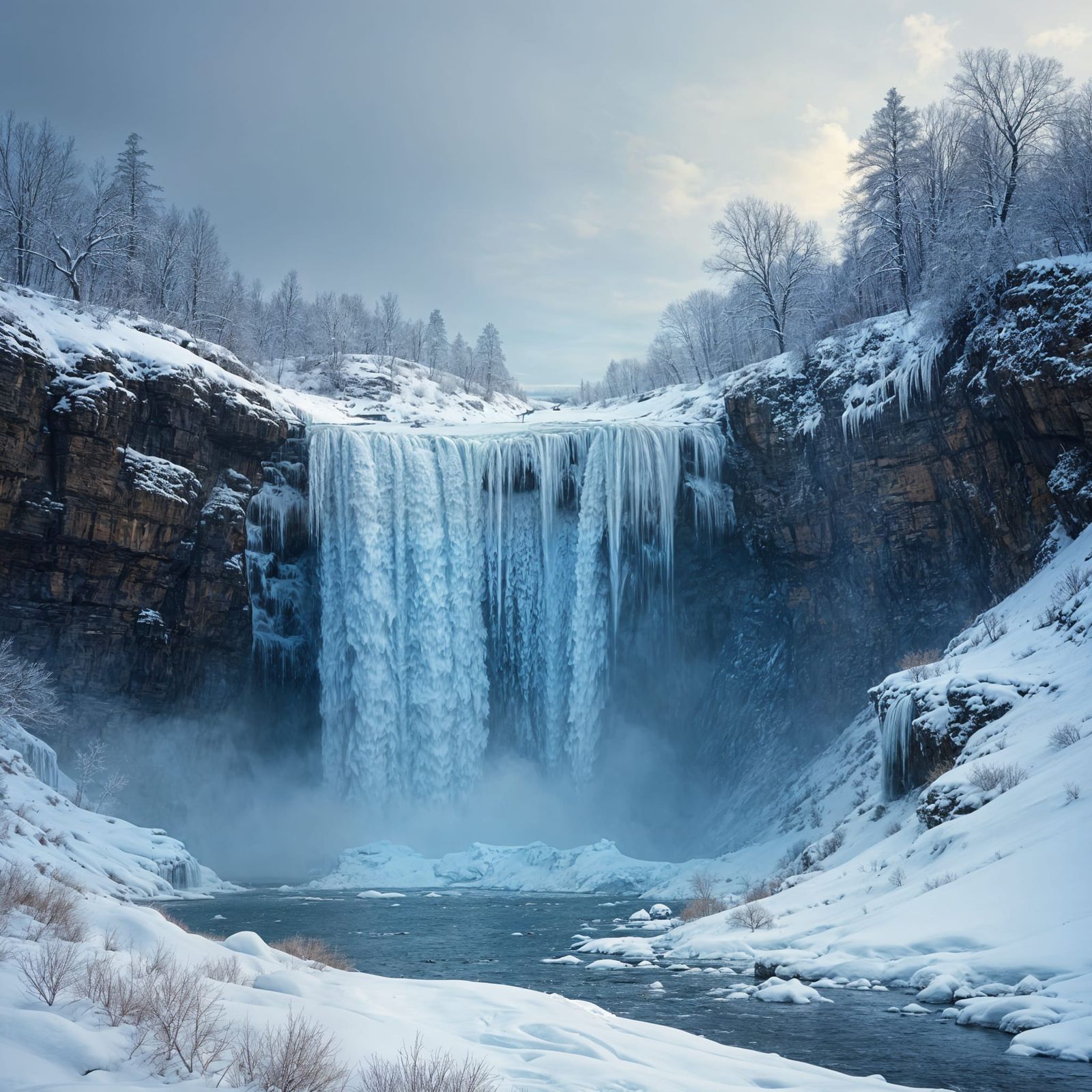 Winter Wonderland at Jorvikfoss