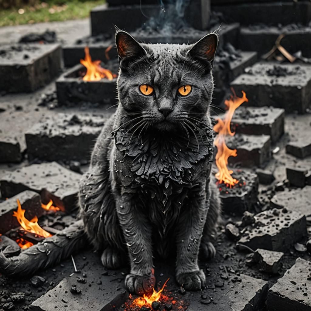 Demonic Cat