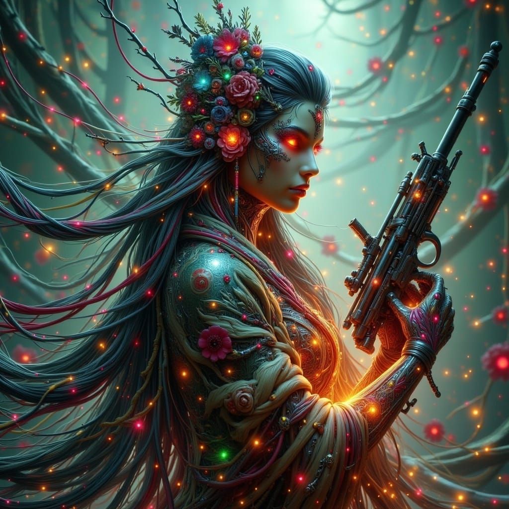 Mystic Sentinel: Guardian of Eternal Spring