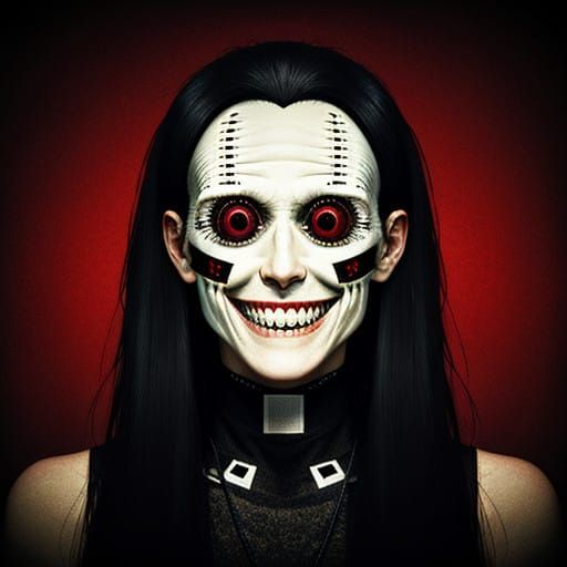 Creepy Smile Tapes Horror Scene