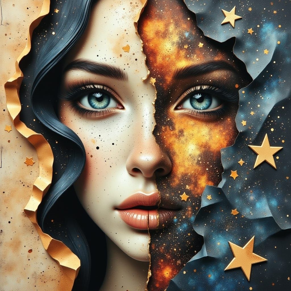 Galactic Goddess of Paper and Ink