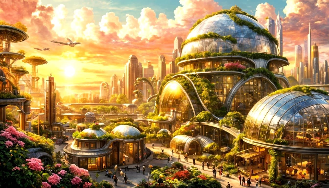 Solarpunk City 3