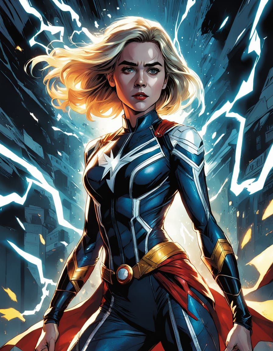 Kiernan Shipka as Rogue: Powerful Superheroine in Cinematic ...