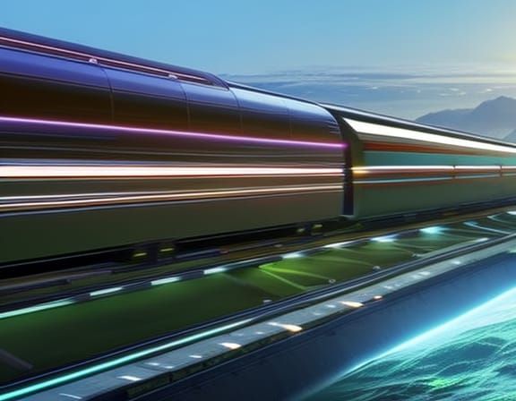 Futuristic Overland Transport in Transparent Tubes: Hyperspe...