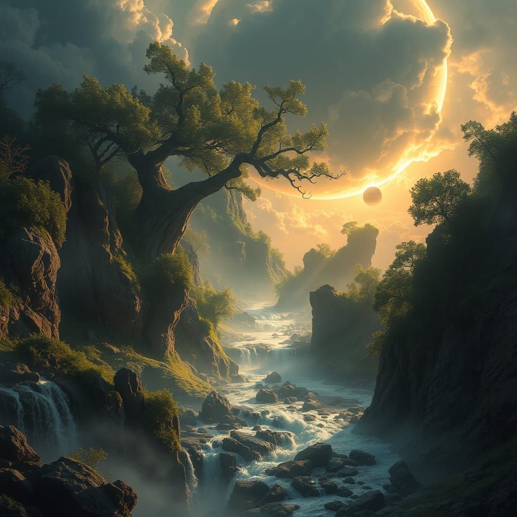 Epic Nature Reborn in Stunning Digital Art