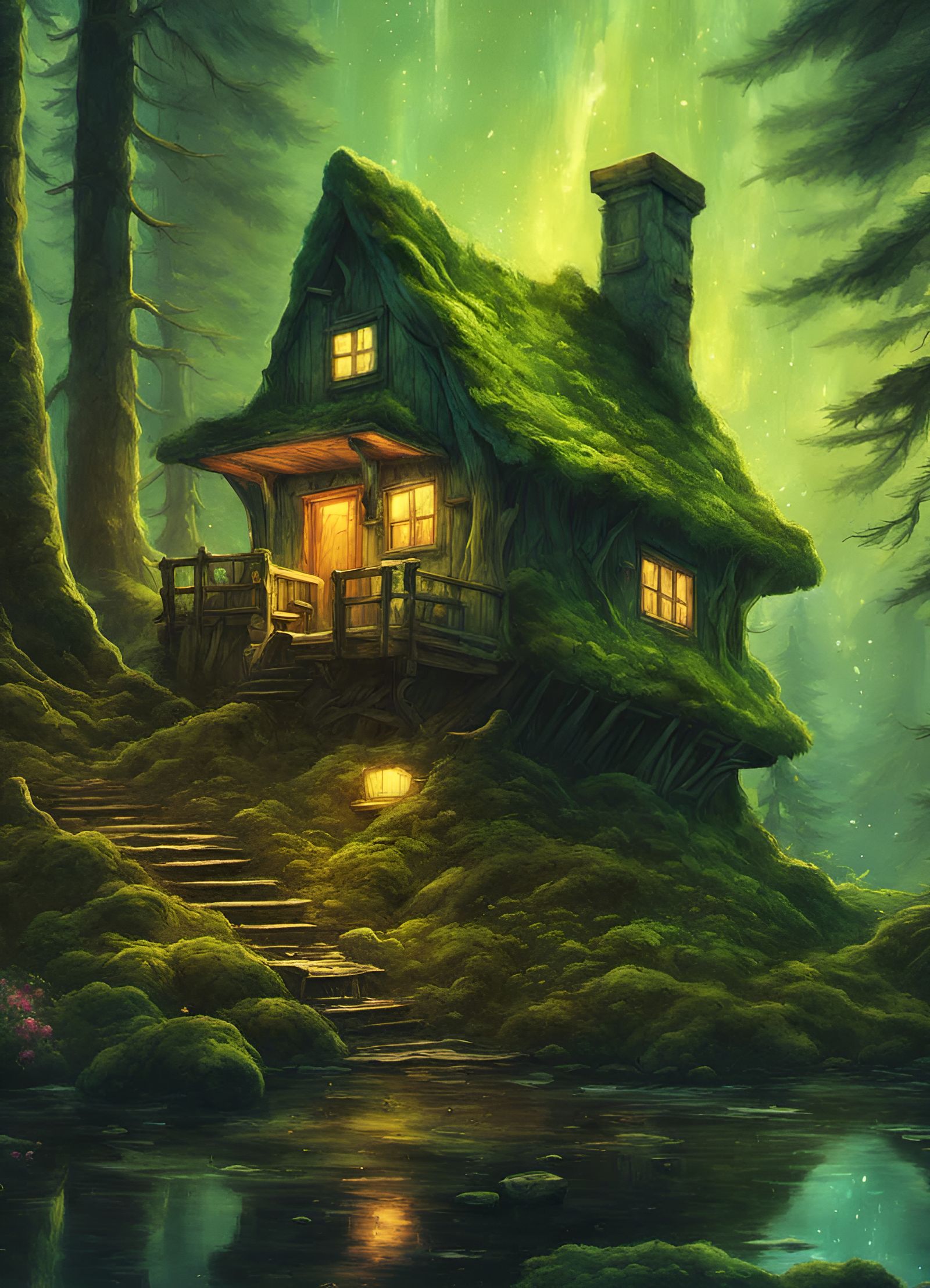 NW Cozy Conifer Cabin