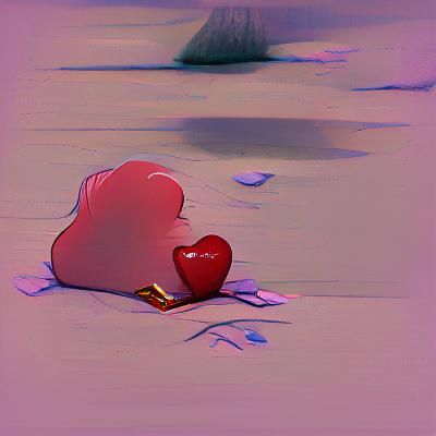 A Lonely, Shattered Heart in a Void of Despair