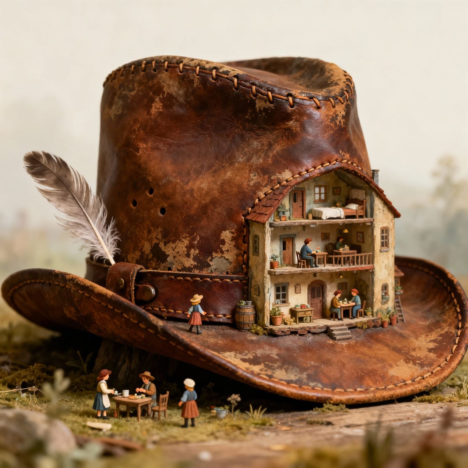 Leather Hat House 2